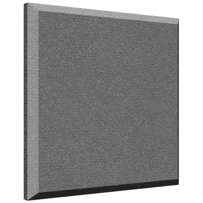 Auralex - B222 ProPanel Acoustic Ceiling Panel (1), Beveled Edge 2x 24x24 - Slate Fabric