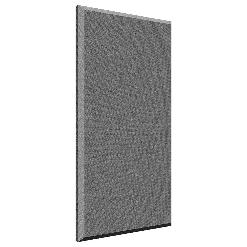 B224 ProPanel Acoustic Wall Panel (1), Beveled Edge 2\'\'x 24\'\'x48\'\' - Slate Fabric