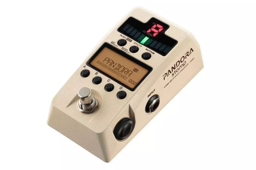 Pandora Stomp Multi Effects Pedal - Ivory