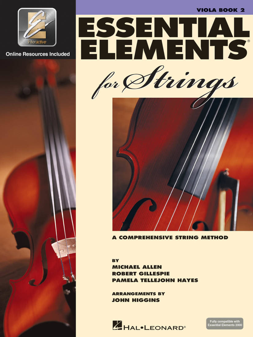 Essential Elements for Strings Book 2 - Viola - Book/Media Online (EEi)