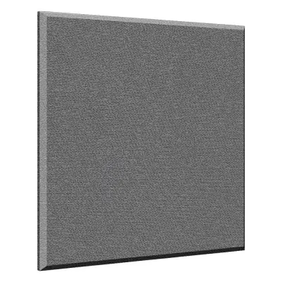 Auralex - B244 ProPanel Acoustic Wall Panel (1), Beveled Edge 2x 48x48 - Slate Fabric, Tier 1