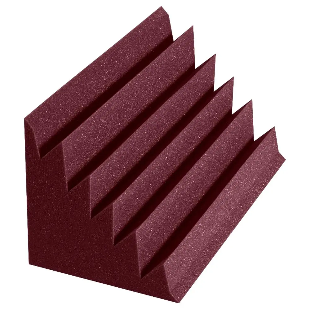 DST-LENRD Bass Traps (8) 12\'\' x 12\'\' x 24\'\' - Burgundy