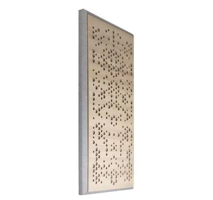 Auralex - Fusion24 Arecibo Faceplate 0.25 x 21.75 x 45.75 - Two-sided Ash/Pear Wood