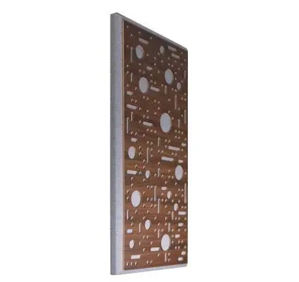 Auralex - Fusion24 Circuit Faceplate 0.25 x 21.75 x 45.75 - Two-sided Ash/Pear Wood
