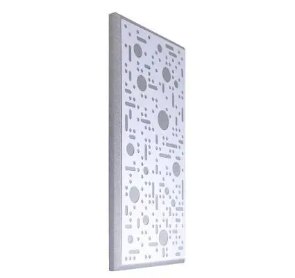 Auralex - Fusion24 Circuit Faceplate 0.25 x 21.75 x 45.75 - White