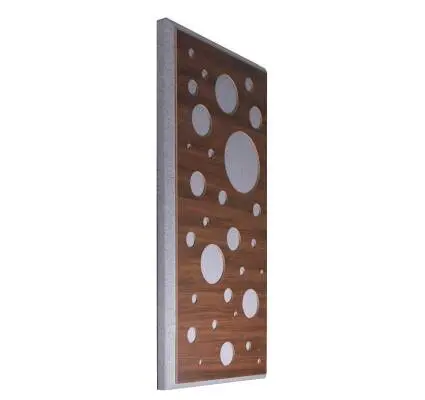 Auralex - Fusion24 Cosmos Faceplate 0.25 x 21.75 x 45.75 - Two-sided Ash/Pear Wood