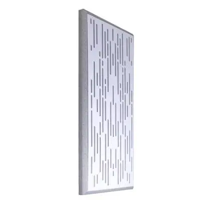 Auralex - Fusion24 Rain Faceplate 0.25 x 21.75 x 45.75 - White