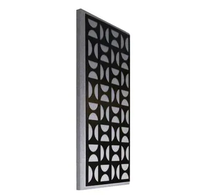 Auralex - Fusion24 Reflection Faceplate 0.25 x 21.75 x 45.75 - Black