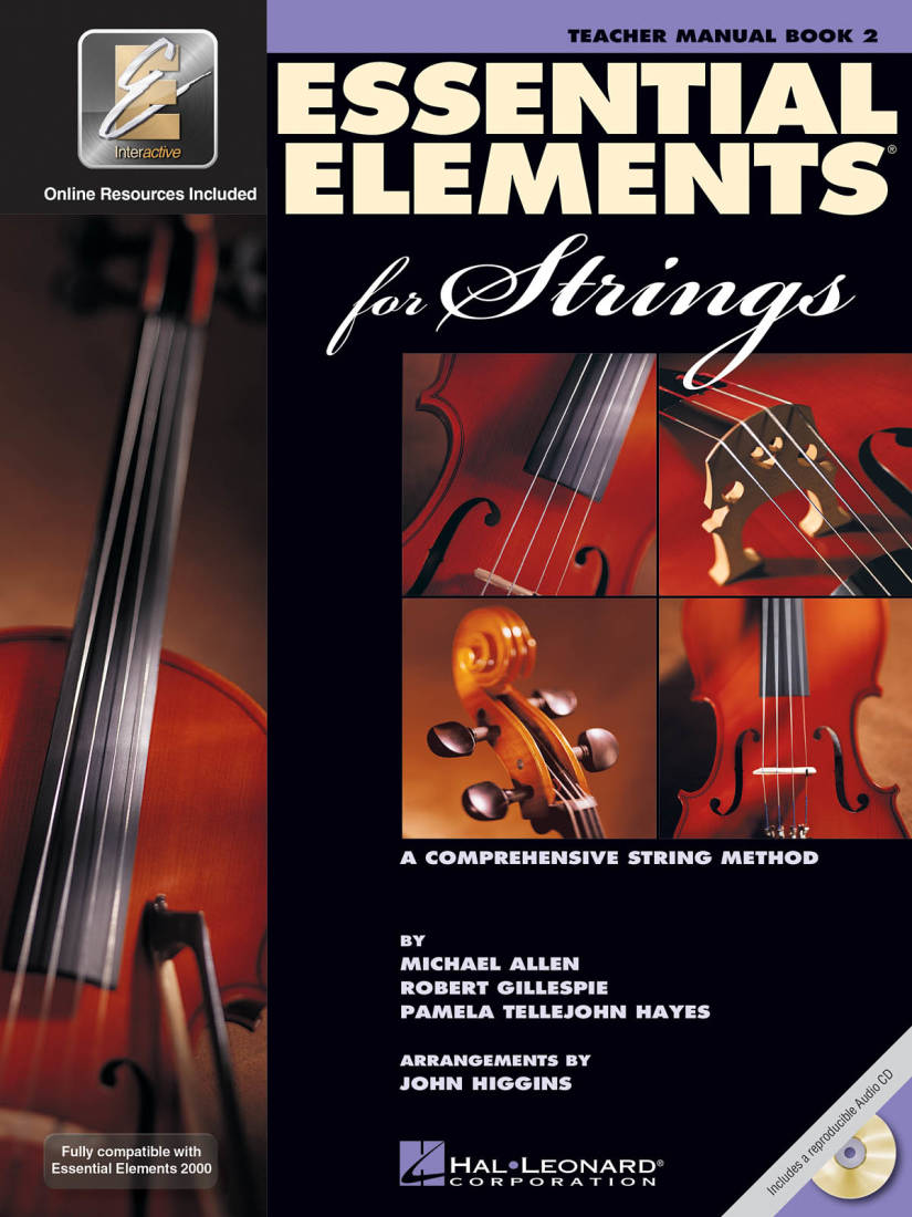 Essential Elements for Strings Book 2 - Teacher Manual - Book/CD/Media Online (EEi)