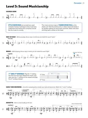 Sound Innovations for Concert Band, Book 1 (2nd ed.) - Combined Percussion - Book