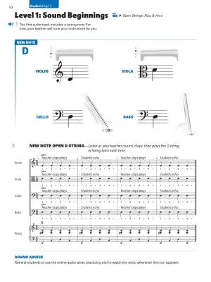Sound Innovations for String Orchestra, Book 1 (2nd ed.) - Teacher\'s Score - Book