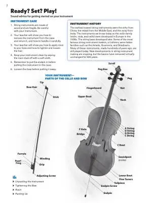 Sound Innovations for String Orchestra, Book 1 (2nd ed.) - Cello - Book