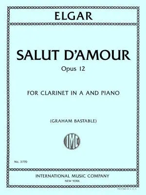 International Music Company - Salut dAmour, Op. 12 - Elgar - Clarinet/Piano - Sheet