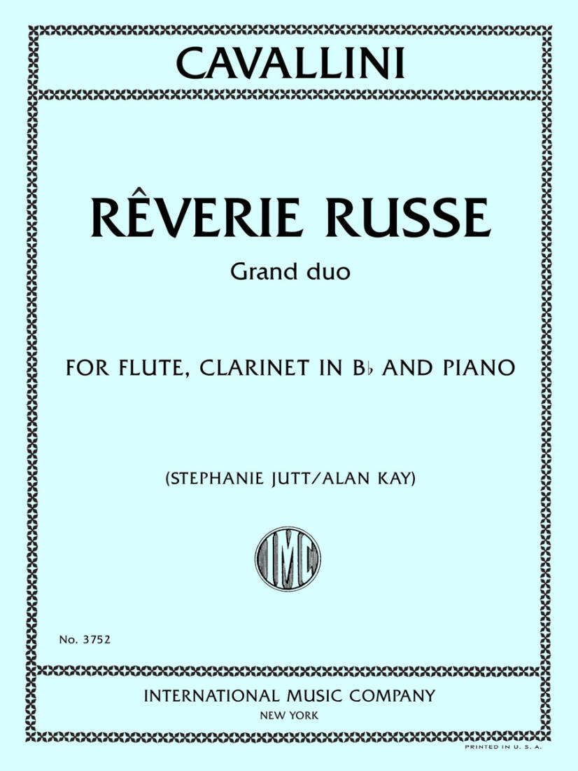 Reverie Russe - Cavallini - Piano Trio