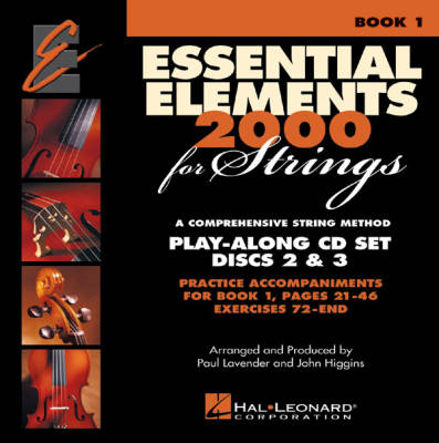 Hal Leonard - Essential Elements 2000 for Strings Book 1 - CD Set