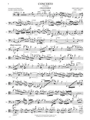 Concerto in D minor - Lalo - Cello Duet - Book