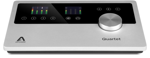 Apogee - Quartet 12 In x 8 Out USB Audio Interface for Mac and PC