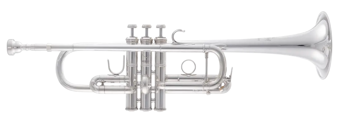 Stradivarius C Trumpet with Chicago Bell - Silver-Plated