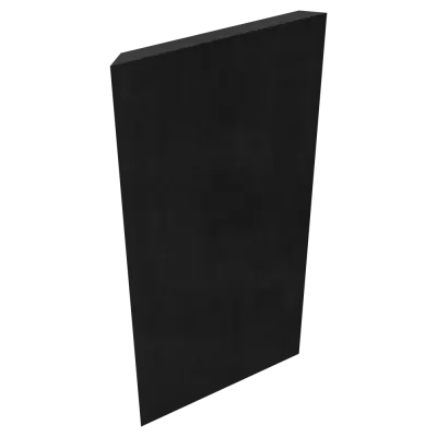 Auralex - M224 ProPanel Corner Trap (1), Mitered Edge 2 x 24 x 48 - SonoSuede Black