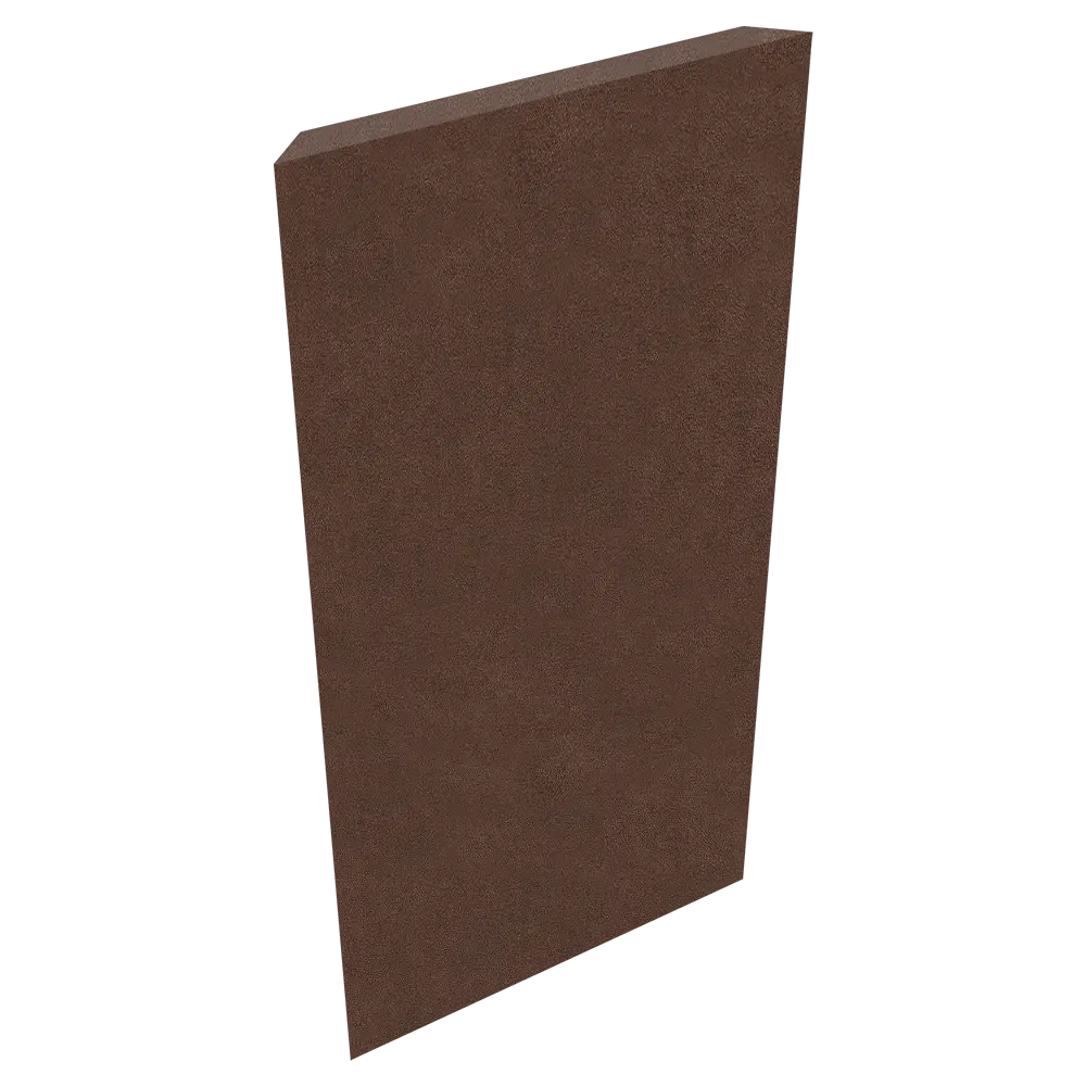 M224 ProPanel Corner Trap (1), Mitered Edge 2\'\' x 24\'\' x 48\'\' - SonoSuede Brown