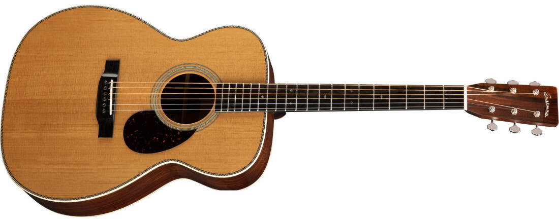 E8OM Thermo-Cure Acoustic Guitar with Hardshell Case - Natural