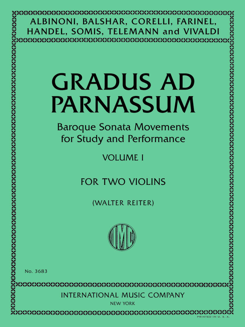 Gradus ad Parnassum, Volume I - Violin Duet - Book