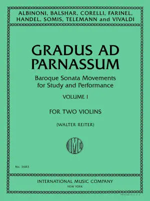 International Music Company - Gradus ad Parnassum, Volume I - Violin Duet - Book