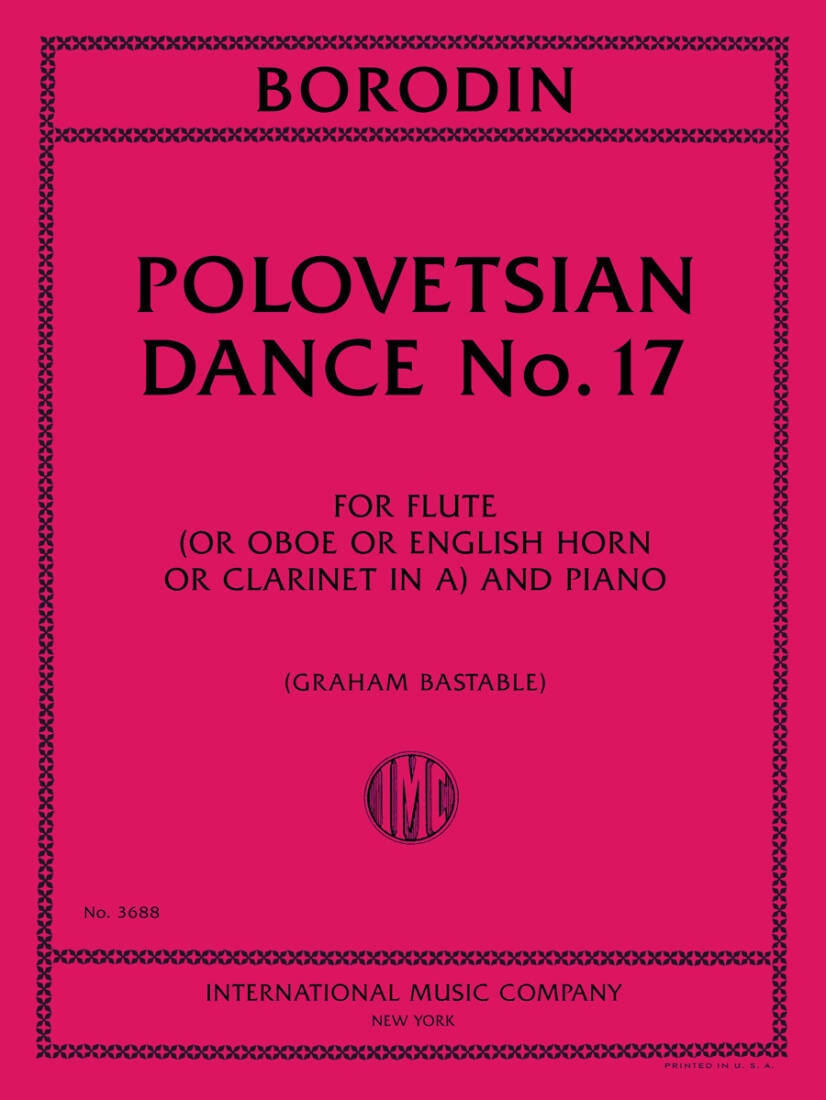 Polovetsian Dance No. 17 - Borodin - Flute/Piano - Sheet