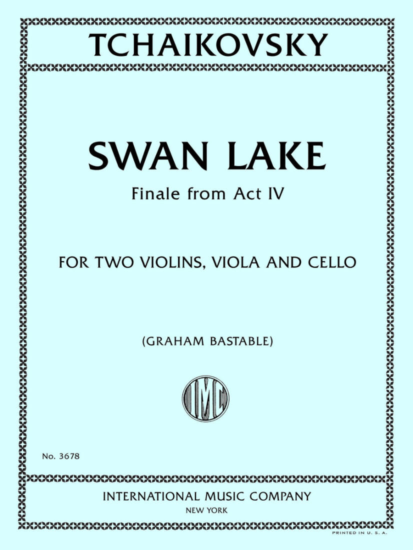 Swan Lake, Finale from Act IV - Tchaikovsky - String Quartet