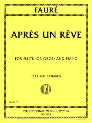 International Music Company - Apres un Reve, Op. 7, No. 1 - Faure - Flute/Piano - Sheet