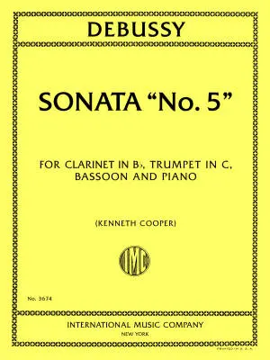 International Music Company - Sonata No. 5 - Debussy - Piano Quartet