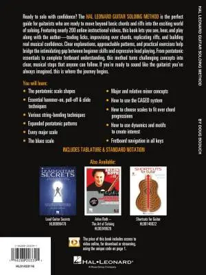 Hal Leonard Guitar Soloing Method - Boduch - Guitar - Book/Video Online