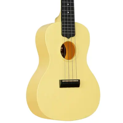 Starlight Yellow Glow-in-the-Dark Concert Recycled Waterman Ukulele