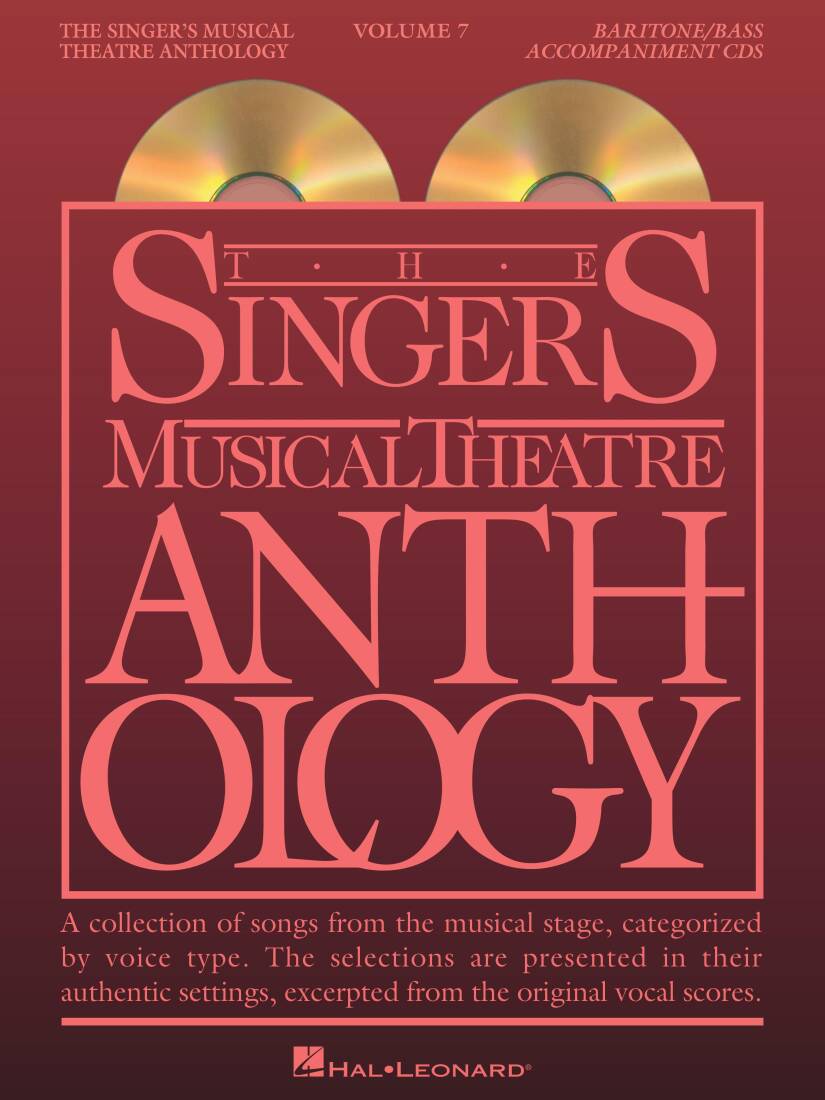 The Singer\'s Musical Theatre Anthology Volume 7 - Baritone Voice - 2 CDs
