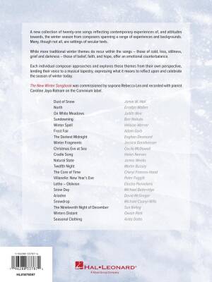 The New Winter Songbook - High Voice/Piano - Book