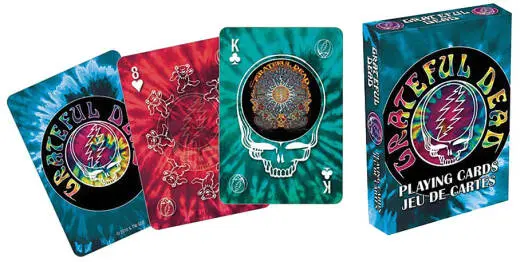 Hal Leonard - Grateful Dead Playing Cards (Tye Dye)