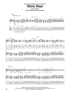The Bruce Springsteen Guitar Collection - Guitar Tab - Book