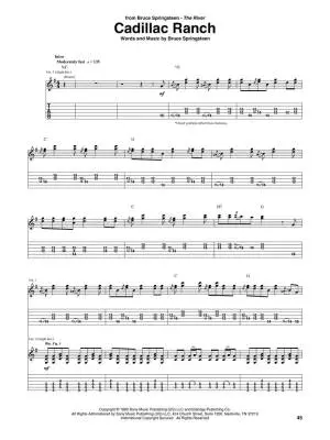 The Bruce Springsteen Guitar Collection - Guitar Tab - Book