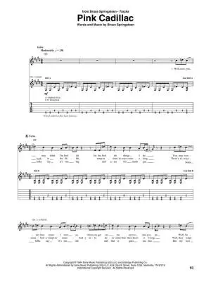 The Bruce Springsteen Guitar Collection - Guitar Tab - Book