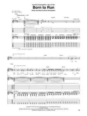 The Bruce Springsteen Guitar Collection - Guitar Tab - Book
