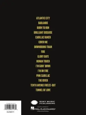 The Bruce Springsteen Guitar Collection - Guitar Tab - Book