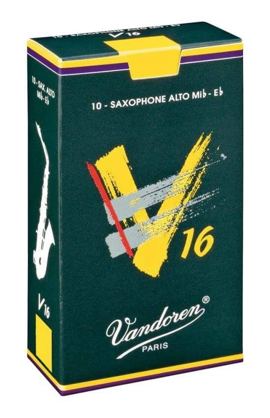 V16 Alto Saxophone Reeds (10/Box) - 3.5