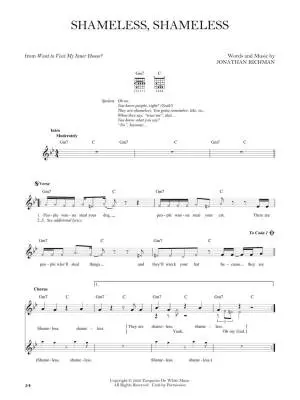 Jonathan Richman Songbook, Volume 2 - Guitar - Book