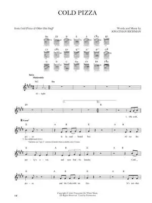 Jonathan Richman Songbook, Volume 2 - Guitar - Book