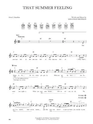 Jonathan Richman Songbook, Volume 2 - Guitar - Book