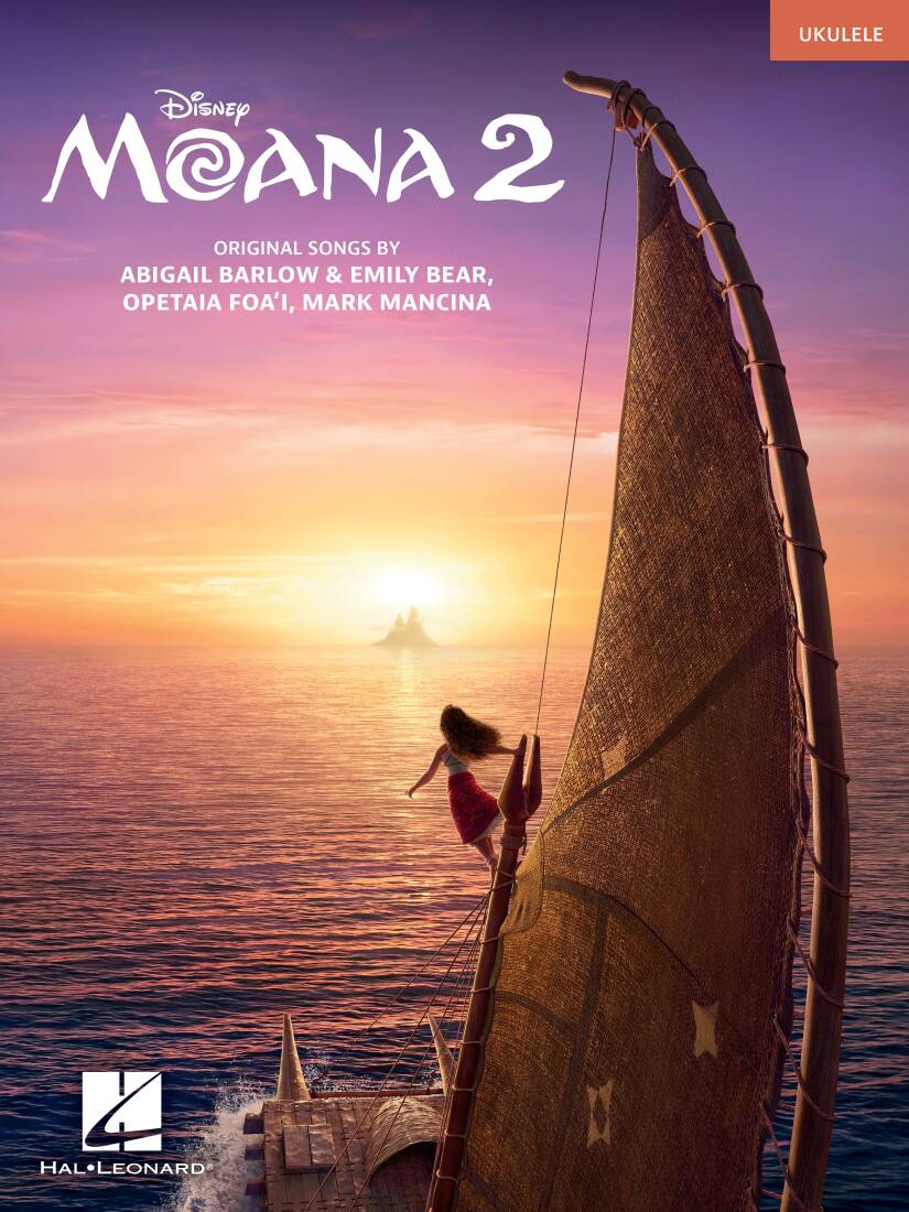 Moana 2 - Ukulele - Book