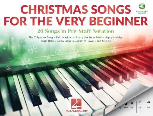 Hal Leonard - Christmas Songs for the Very Beginner - McCorriston - Piano - Book/Audio Online