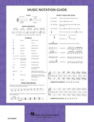 Hal Leonard Manuscript Paper 10-Staff, 64 Perforated Pages