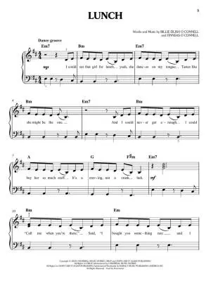 Billie Eilish: Hit Me Hard and Soft - Easy Piano - Book