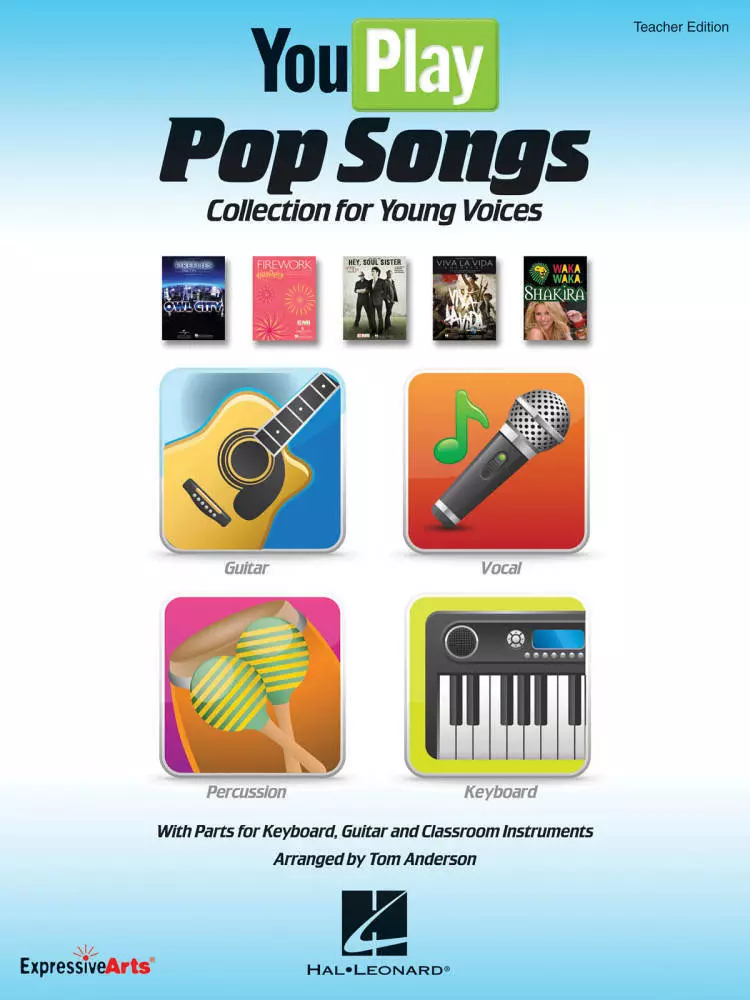 YouPlay ... Pop Songs (Collection) - Anderson - Teacher Edition